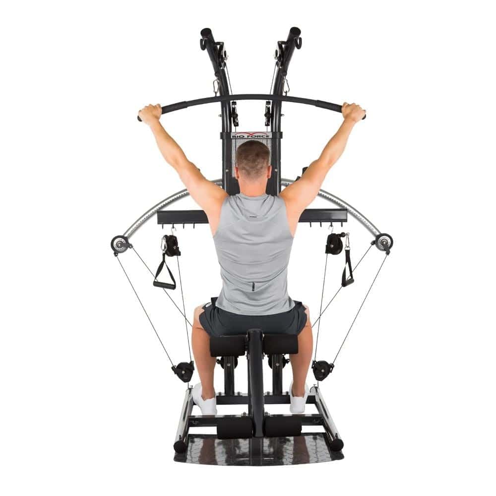 HAMMER Finnlo Kraftstation Bio Force, TNT-Widerstandstechnologie, 110 kg Zuggewicht, über 100 Übungen - Fitnessgeräte für Zuhause Home Gym Sport Gerät