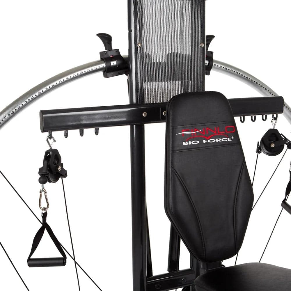 HAMMER Finnlo Kraftstation Bio Force, TNT-Widerstandstechnologie, 110 kg Zuggewicht, über 100 Übungen - Fitnessgeräte für Zuhause Home Gym Sport Gerät
