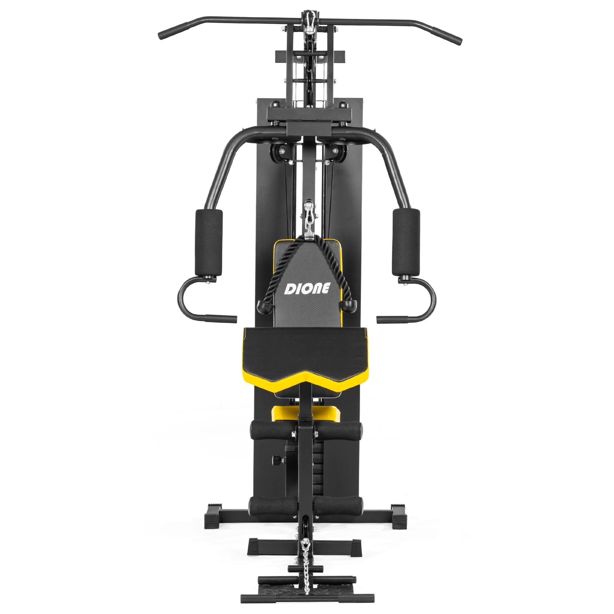 Dione HG3 - Fitnessstation - Multi-Gym - Krafstation - Mit 45 kg Gewichte - Erweiterbar auf 100 kg - Homegym