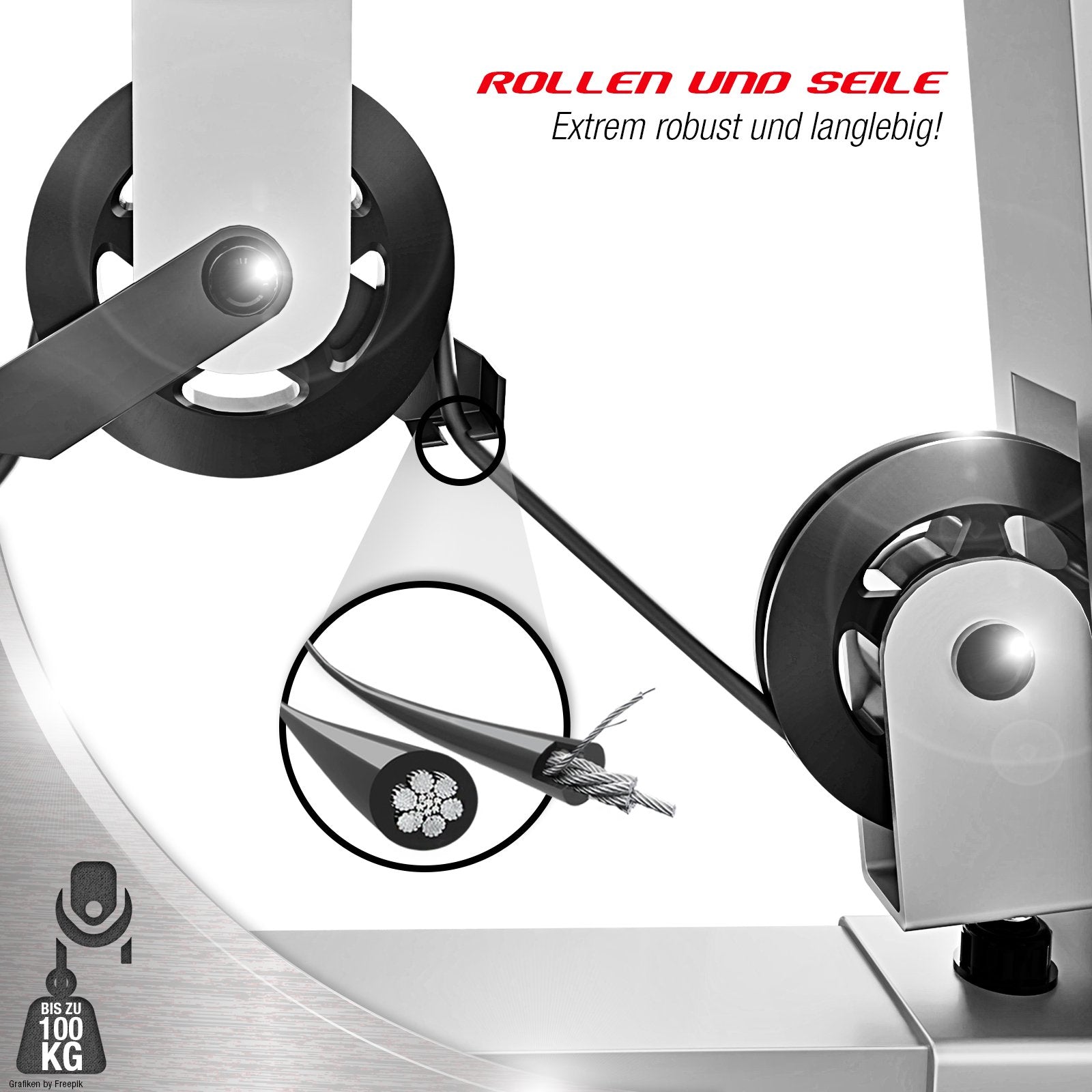 Kraftstation HGX150/HGX200, bis zu 80kg, Deutsche Qualitätsmarke, Bodybuilding Sportstech Multifunktions-Homegym mit Stepper und Powertower oder Beinpresse, Fitnessstation für Zuhause