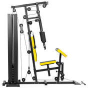 Dione HG3 - Fitnessstation - Multi-Gym - Krafstation - Mit 45 kg Gewichte - Erweiterbar auf 100 kg - Homegym