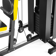 Dione HG3 - Fitnessstation - Multi-Gym - Krafstation - Mit 45 kg Gewichte - Erweiterbar auf 100 kg - Homegym