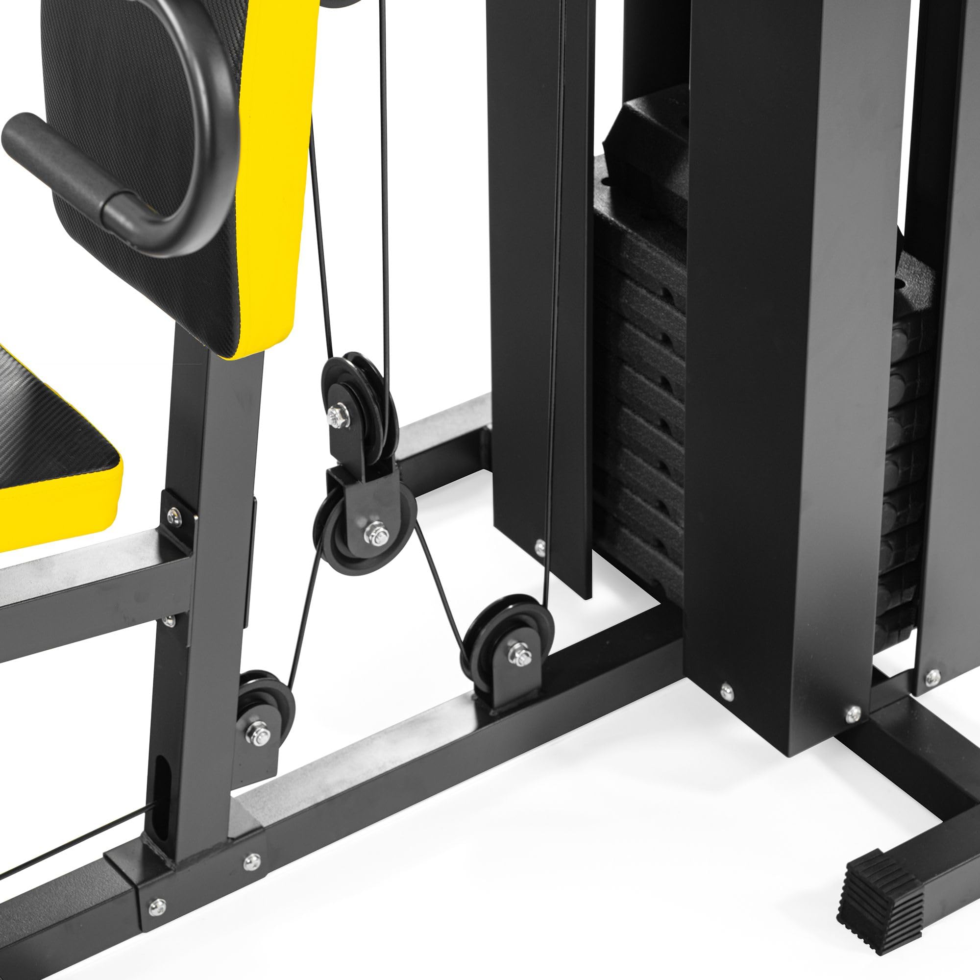 Dione HG3 - Fitnessstation - Multi-Gym - Krafstation - Mit 45 kg Gewichte - Erweiterbar auf 100 kg - Homegym