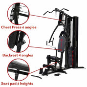 Marcy HG5000 Luxus Heim-Gym Kraftstation, Schwarz